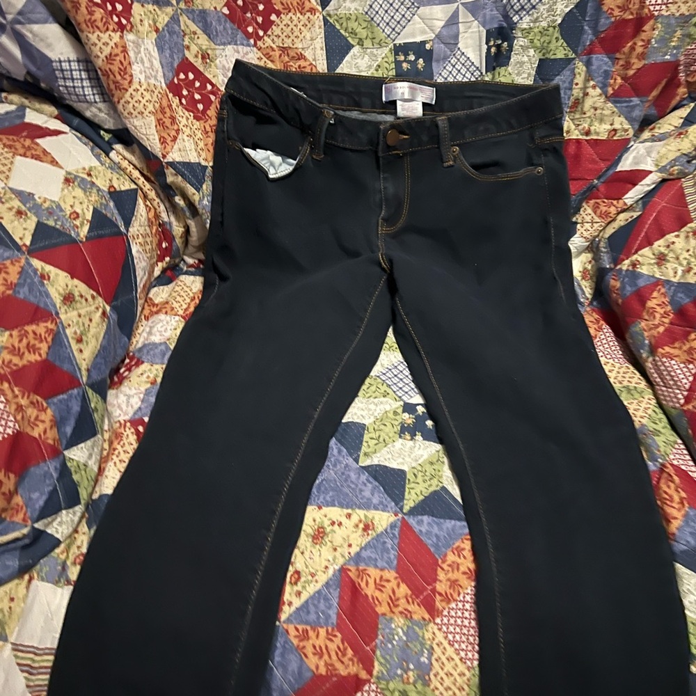 Wallflower Dark Blue Flare Jeans